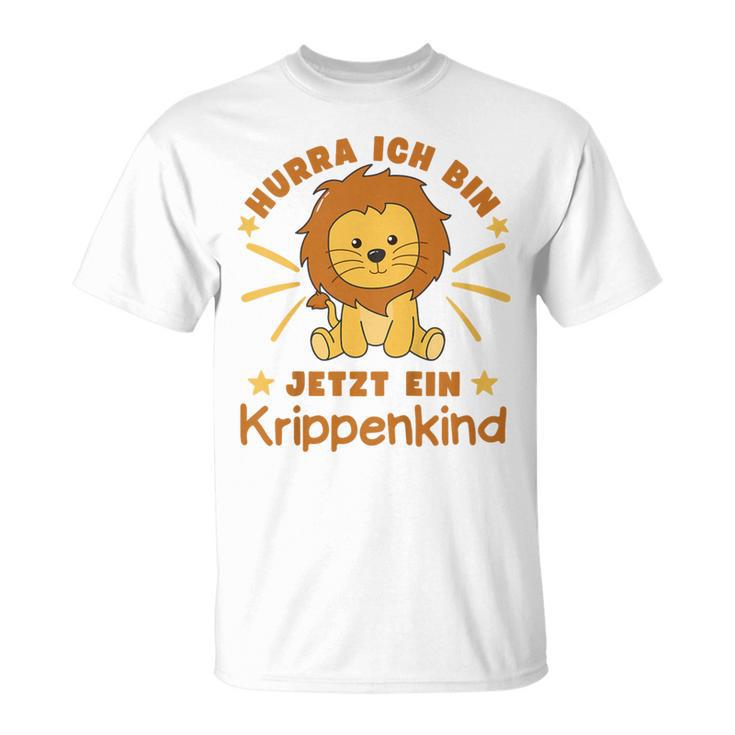 Children's Hurra Ich Bin Jetzt Ein Krippenkind Lö T-Shirt