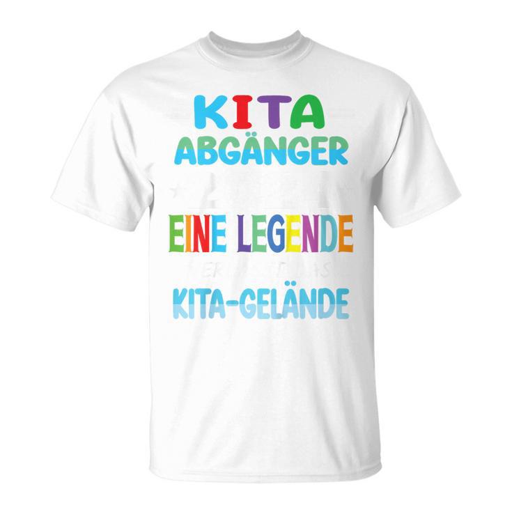 Children's Kita Abgänger 2024 Eine Legendeerlässt Das Kita Gelände T-Shirt