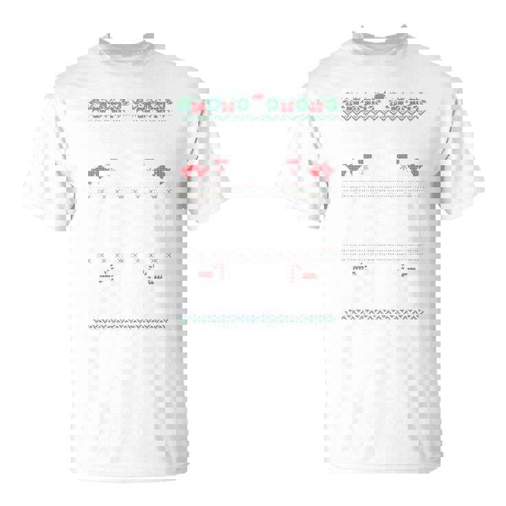 Christmas Santa Sister Naughty Ugly Christmas Sweater T-Shirt