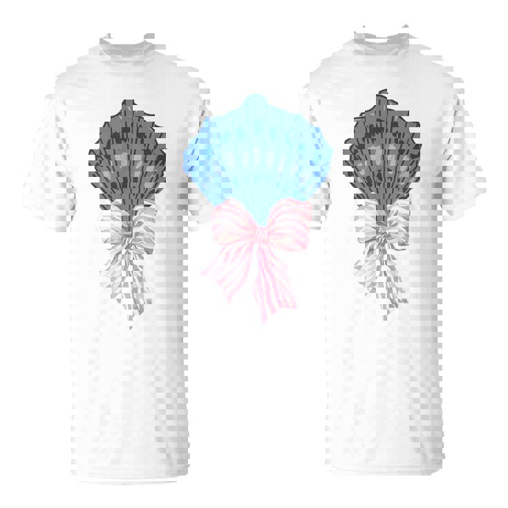 Coastal Coquette Decor Coastal Granddaughter Coquette Bows T-Shirt