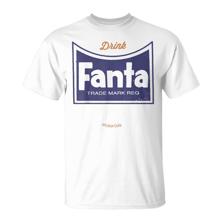 Coca-Colaintage Fanta Logo Drink Fanta Trade Mark Reg T-Shirt