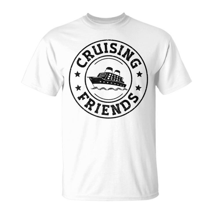 Cruise Retrointage Cruise Ship Friends T-Shirt