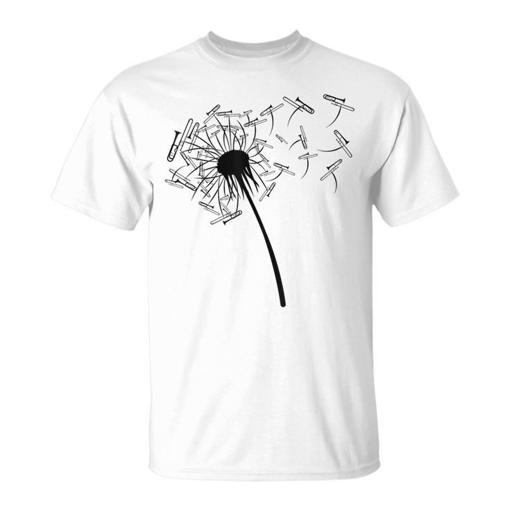 Dandelion Trombone For Trombone Trombone T-Shirt