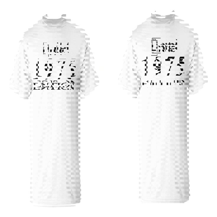 Donna Edizione Limitata 1975 Compleanno 1975Intage 1975 Con Collo A Maglietta