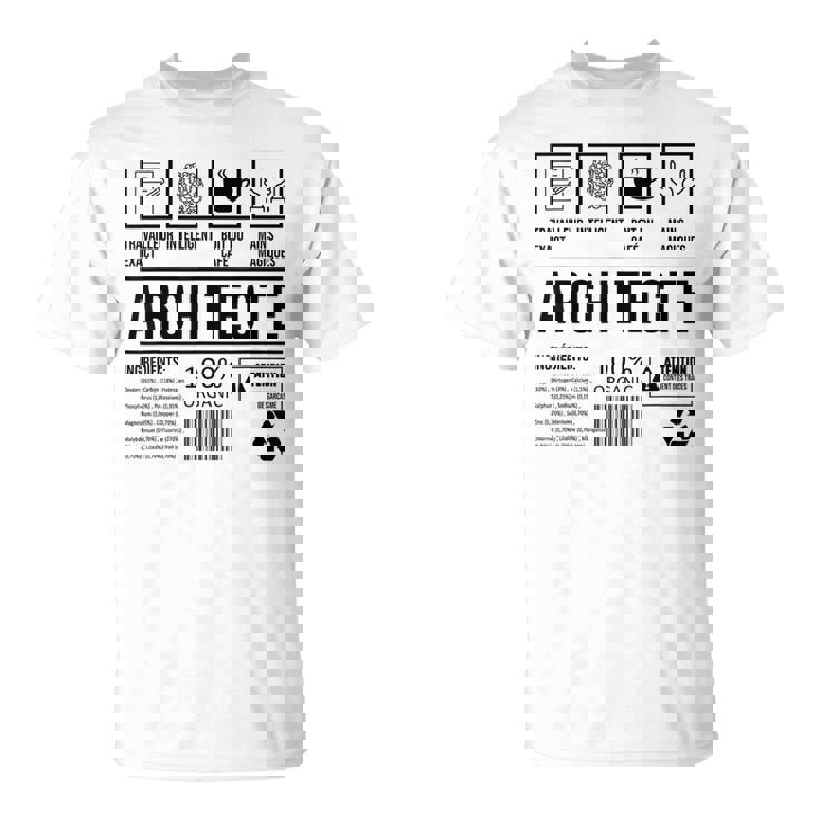Drôle Darchitecture Humour Architecte T-Shirt