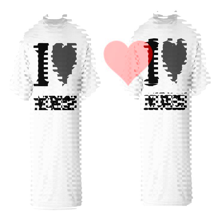 Me Encanta Munich Camiseta unisex