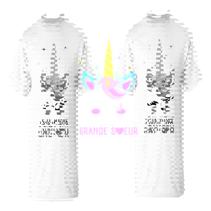 Enfant Grande Soeur Cadeau Naissance Petit Frère Petite Soeur T-Shirt