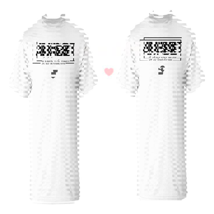 Enfant Enfant J'ai Un Secret Futur Grand Frèrefuture Grande Soeur T-Shirt