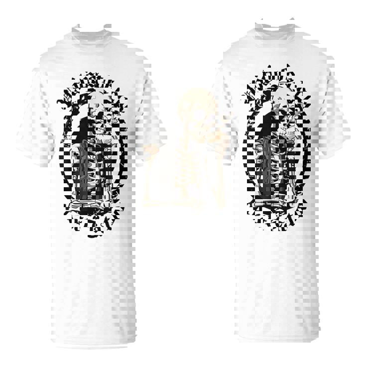 Esperando A Mis Próximos Tatuadores Tatuador Adictos Al Tatuaje Camiseta unisex