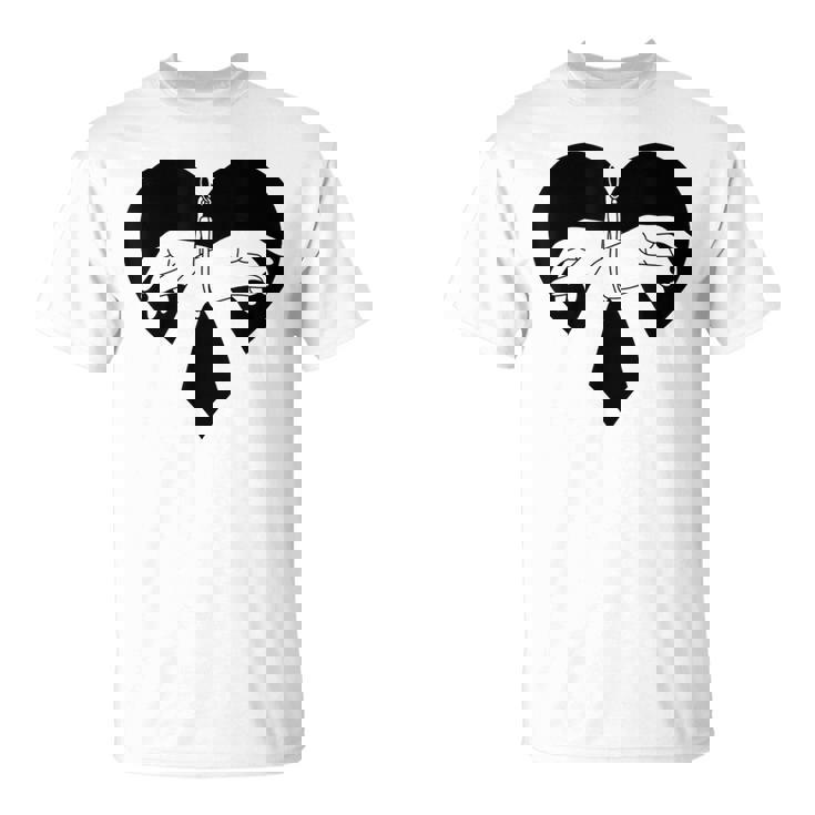 Esposas Corazón Bdsm Bondage Camiseta unisex