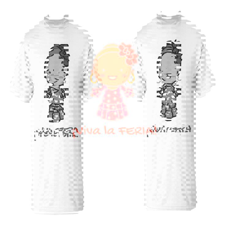 Feria Flamenca Regalos Originales Para La Feria Y Fiestas Camiseta unisex