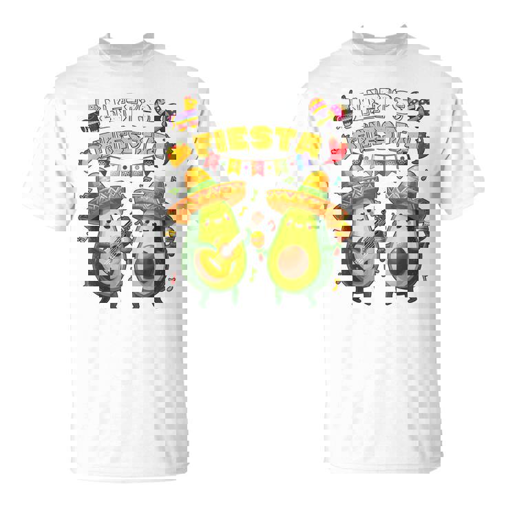 Lets Fiesta Poncho Avocat Cinco De Mayo Fête Mexicaine Pour Enfants T-Shirt