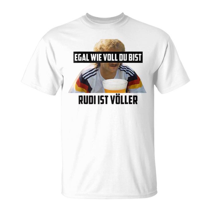 Egal Wieoll Du Bist Rudi Istolller Gray T-Shirt