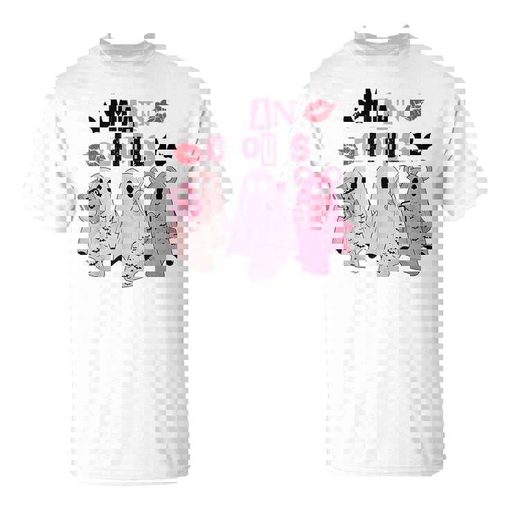 Mean Ghouls On October We Wear Pink Breast Cancer T-Shirt