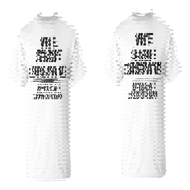 Republican White Straight Conservative T-Shirt