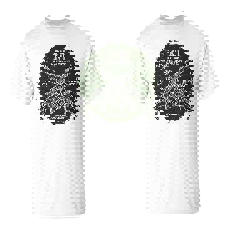 Gop 2Ème Amendement Supporter Deux Fusils Ar Croisés T-Shirt