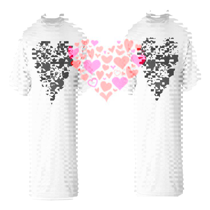 Heart Of Hearts Red Hearts Valentine's Day T-Shirt