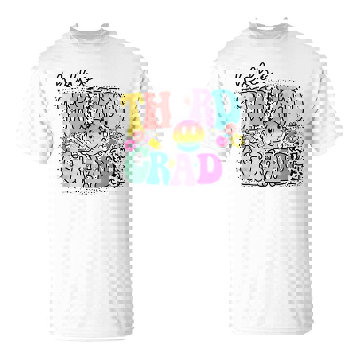 Hello Third Grade Team 3Rd Grade Girl Teacher Back To School T-Shirt