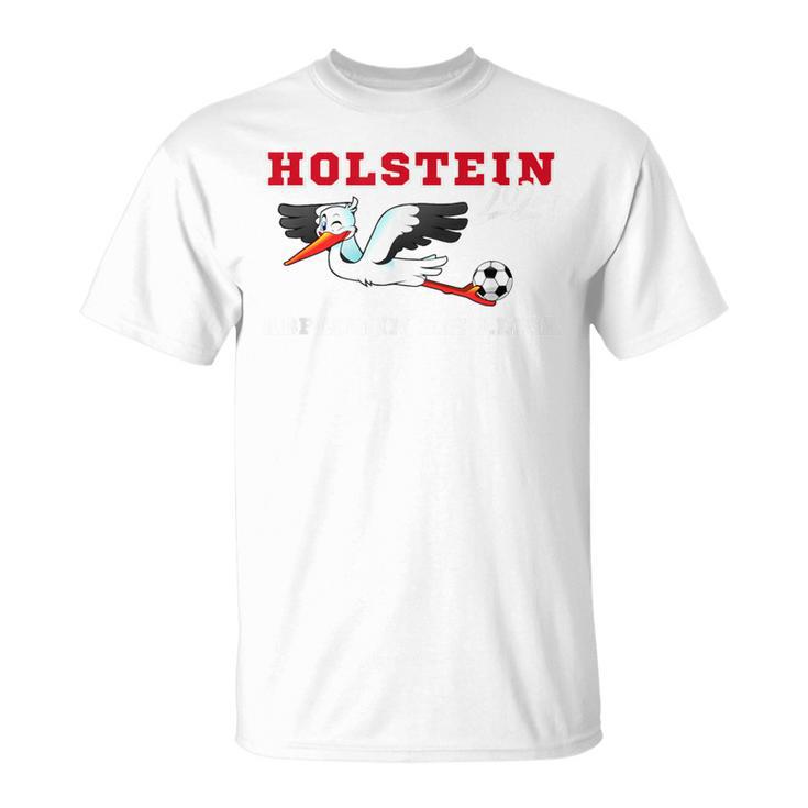 Holstein Stolle Football Kicken Fan Kiel Stadium Blue Blue T-Shirt