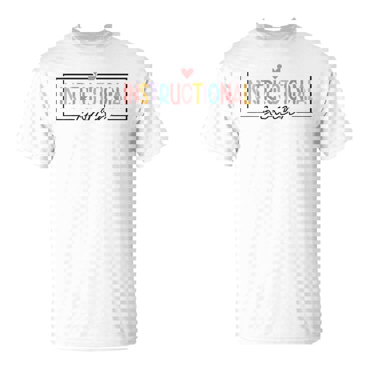 Instructional Coach Appreciation Back To School T-Shirt