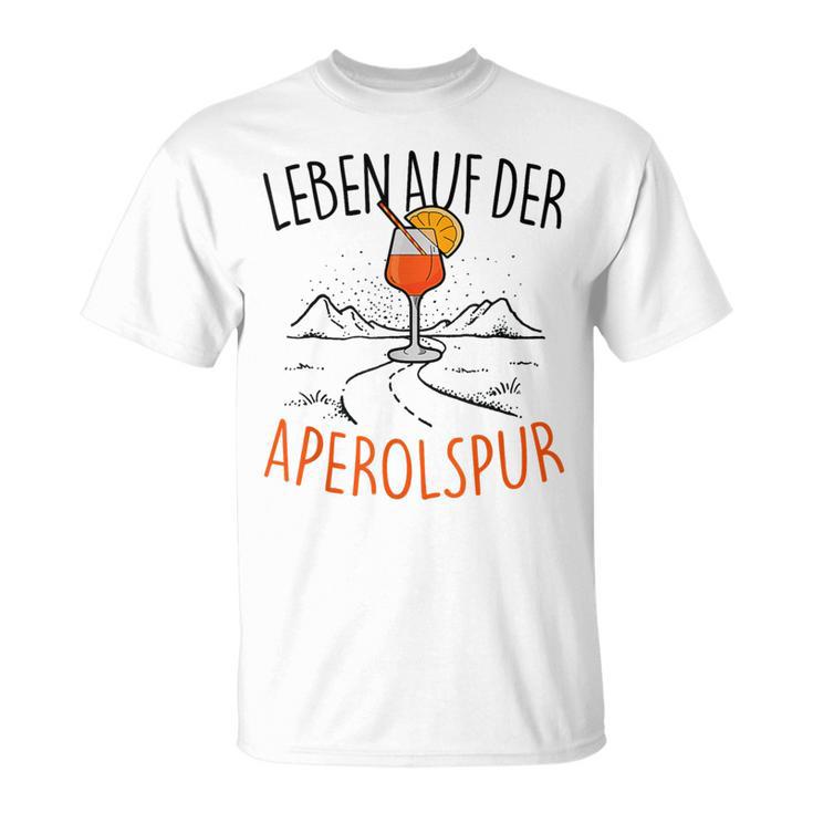 Leben Auf Der Aperolspur Official Spritz Club Aperollin' T-Shirt