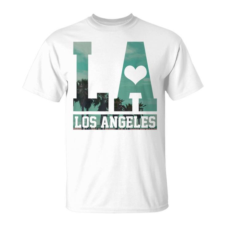 Los Angelesintage California Usa America Souvenir T-Shirt