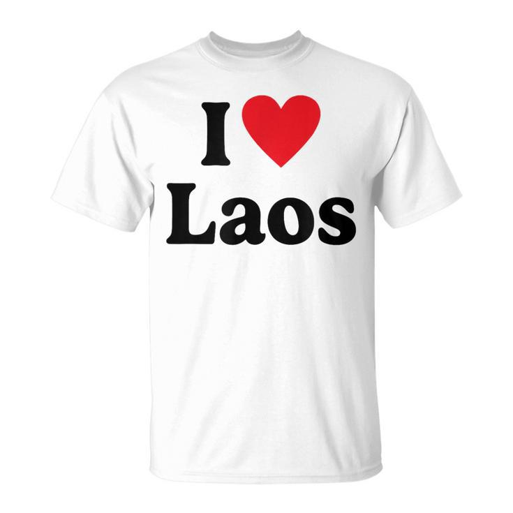 I Love Laos T-Shirt