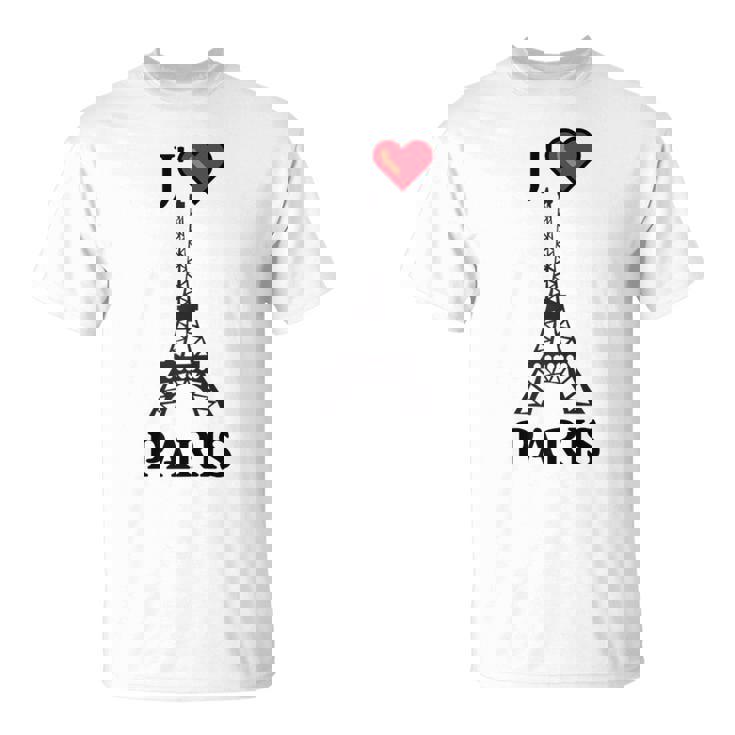 I Love Paris J'aime Paris France Tour Eiffel T-Shirt
