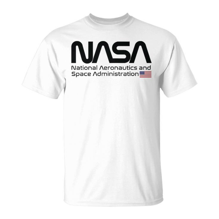 Nasa National Aeronautics And Space Administration Usa T-Shirt