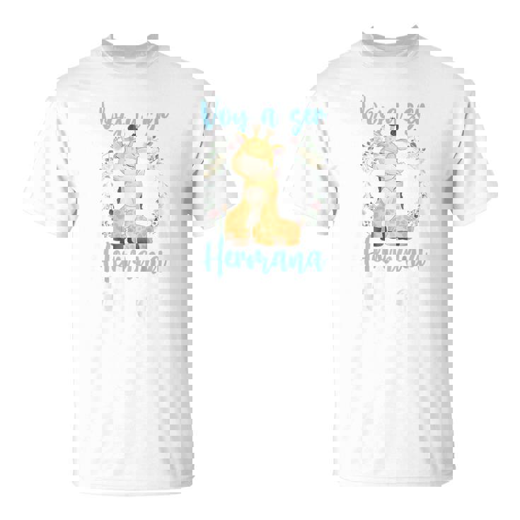 Niñosoy A Ser Hermana Mayor Chicas Camiseta unisex