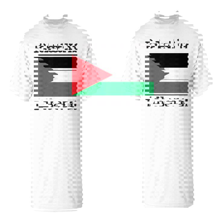 Palestina Libera Free Palestine Flag Bandiera Maglietta