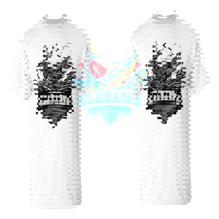 Pesca En Alabama Pesca Alabama Camiseta unisex