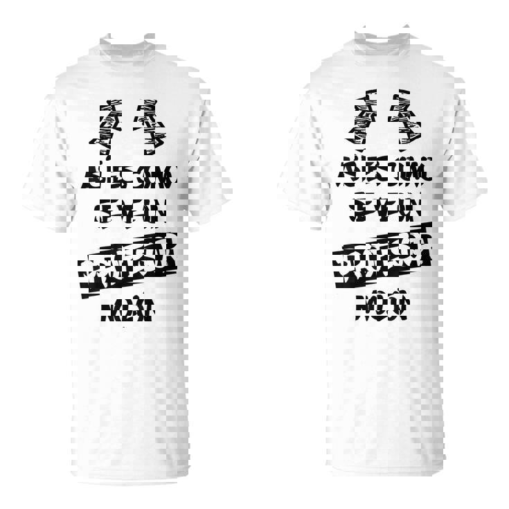 Profesor Molón Regalo Divertido Docente Escuela Pedagogía Camiseta unisex