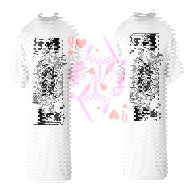 Queen Of Hearts Coffee Lover T-Shirt