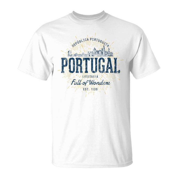 Retro Styleintage Portugal T-Shirt