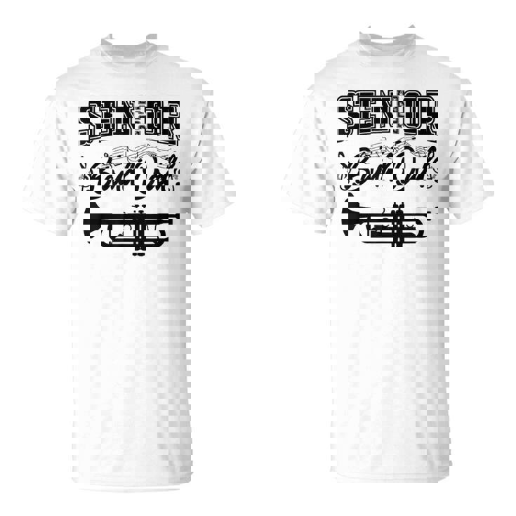 Senior Band Dad 2025 Trumpet Marching Band Class Of 2025 T-Shirt
