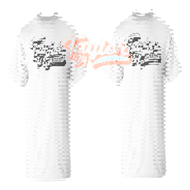 Taylor For President 2024 Taylor First Name For Men T-Shirt