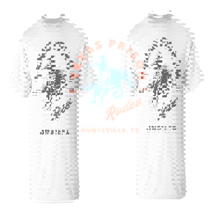 Texas Prison Rodeo Cowboy Western T-Shirt