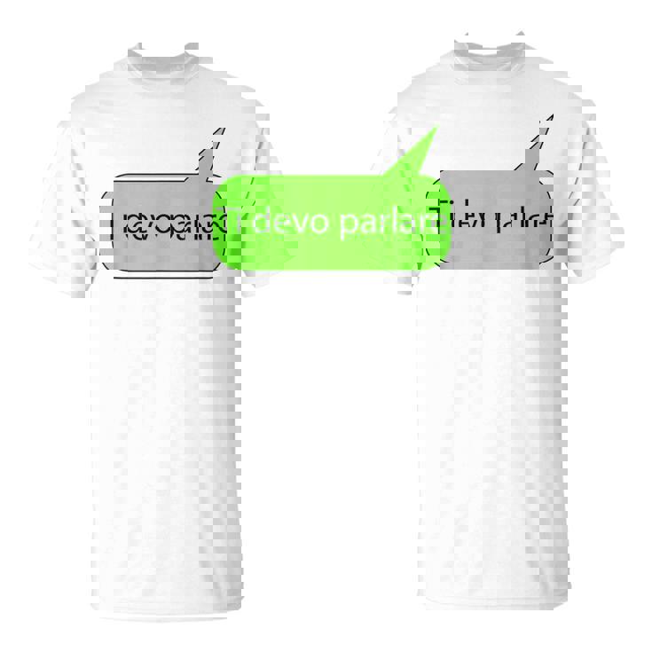 Ti Devo Parlare Maglia Spaventosa Scherzo Per Fidanzato Maglietta