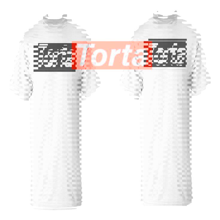 Torta Red Box Logo Hispanic Latin Food Women T-Shirt