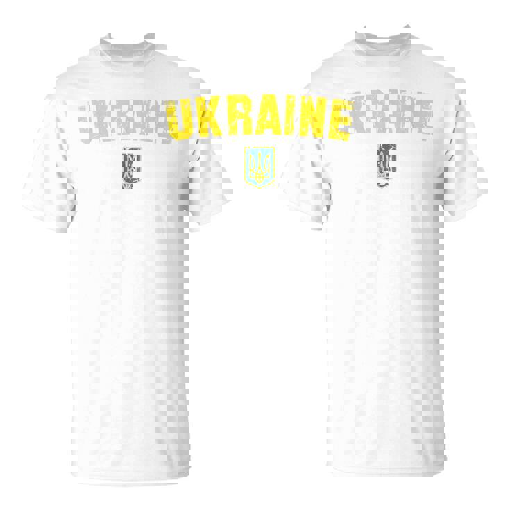 Ucraina Bandiera Uomini Donne Bambini Ucraina Maglietta