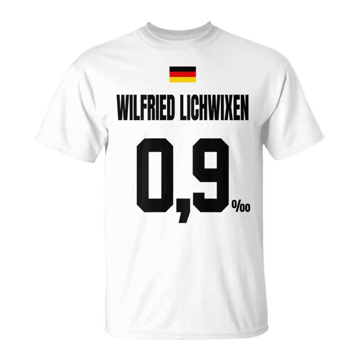 Wilfried Lichwixen Sauftrikot Malle Party Trikot Deutschland T-Shirt