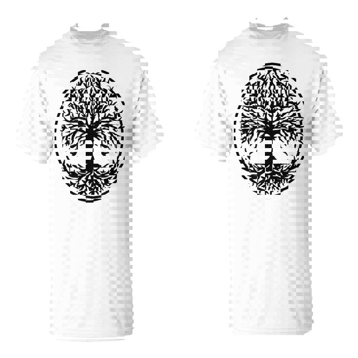 Yggdrasil Celtico Albero Dellaita Nordico Mitologia Maglietta