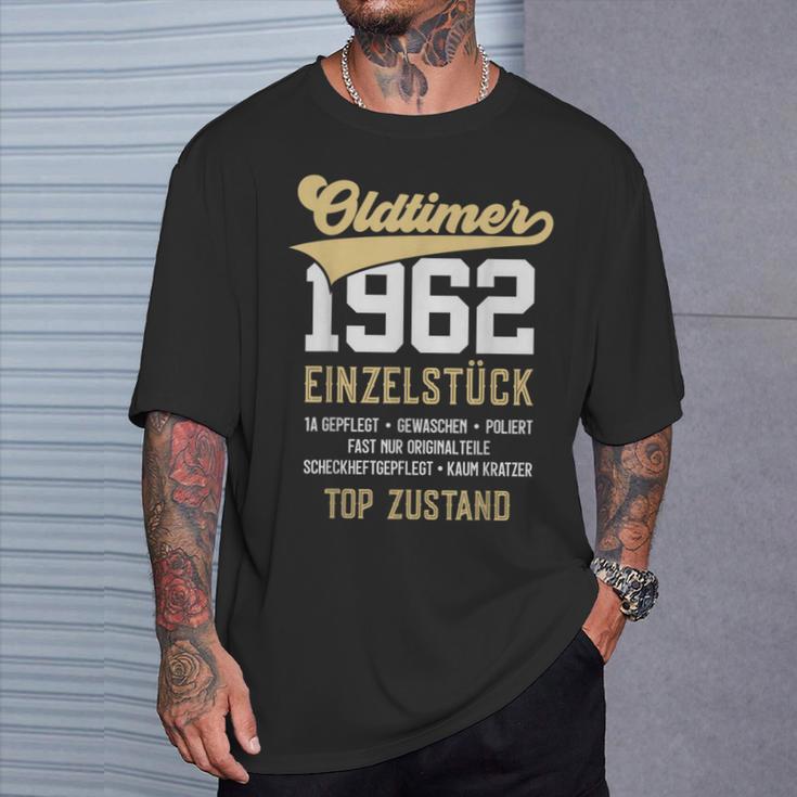 61 Jahre Oldtimer 1962Intage 61St Birthday T-Shirt Geschenke für Ihn