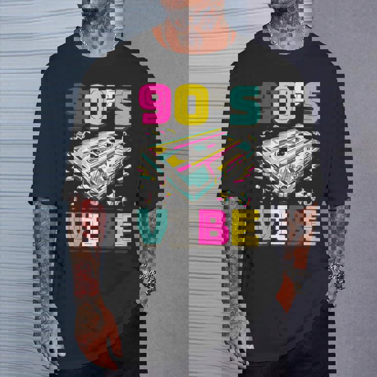 90'Sibe Old School 90 Disfraz De Música Para Fiesta De Los Años 90 Camiseta unisex Regalos para él