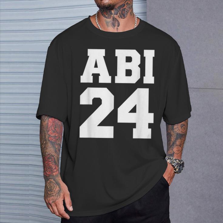 Abi 24 For Abitur 2024 T-Shirt Geschenke für Ihn