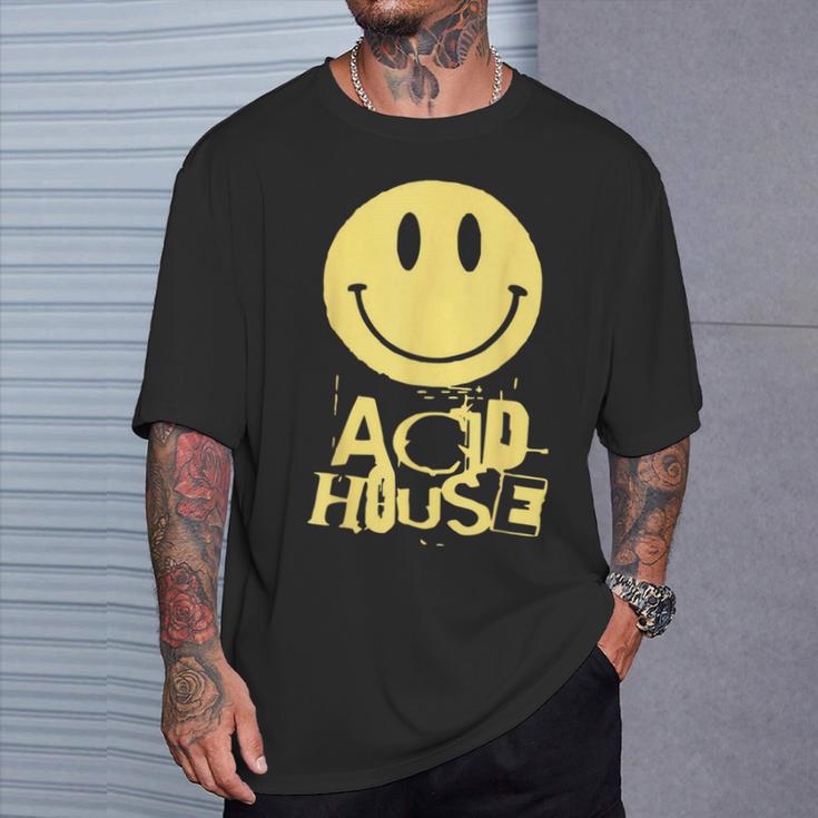 Acid House Techno Dj T-Shirt Geschenke für Ihn