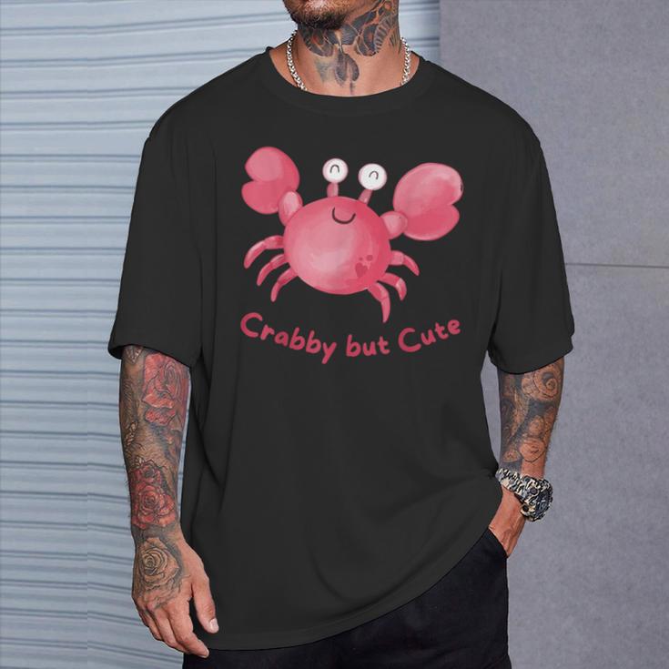 Adorablemente Lindo Cangrejo Para Niñas Niños Cangrejo Pero Lindo Camiseta unisex Regalos para él
