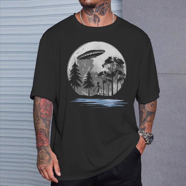 Alien Ufo Space Alien T-Shirt Geschenke für Ihn