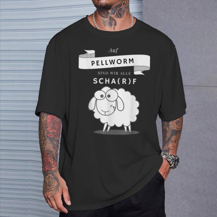 Auf Pellworm Sind Wir Alle Scharf T-Shirt Geschenke für Ihn